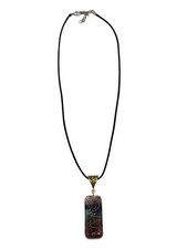 16-18 Inch Black Pendant Necklace Healing Crystal Quartz Chakra New 875