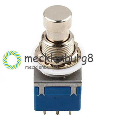 2/5/10PCS 9-pin 3PDT Guitar Effects Pedal Box Stomp Bypass Metal Foot Switch NEW