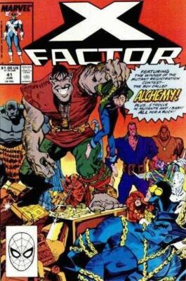 X-Factor (1986) #  41 (6.0-FN) Arthur Adams art, 1st Alchemy 1989