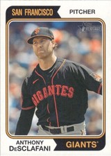 2023 Topps Heritage High Number - #696 Anthony DeSclafani