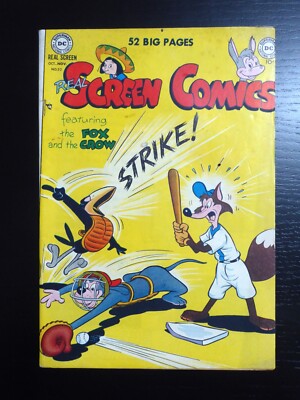 Real Screen Comics Featuring the Fox and the Crow #32, Oct. - Nov. 1950, VG