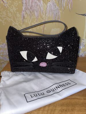 HOT Clutch Bag Lulu Guinness Cat Bag LULU GUINNESS KOOKY