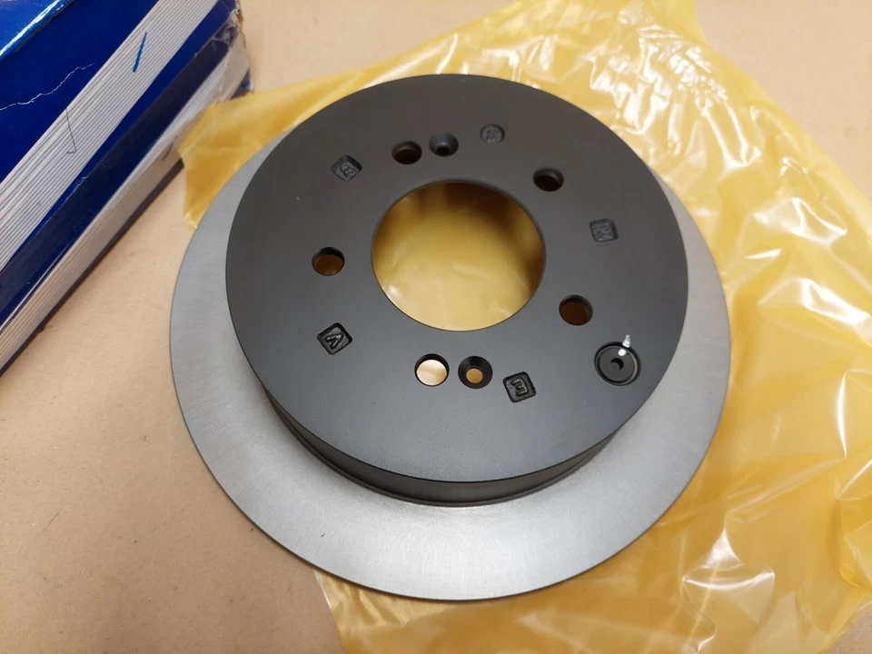 Hyundai Tucson Rear Brake Disc Set JM 2004-2010 Santa Fe 584113A300 Genuine NEW - Image 4 of 4