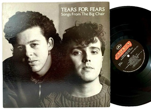 Tears For Fears SONGS FROM THE BIG CHAIR 180g New Sealed Black