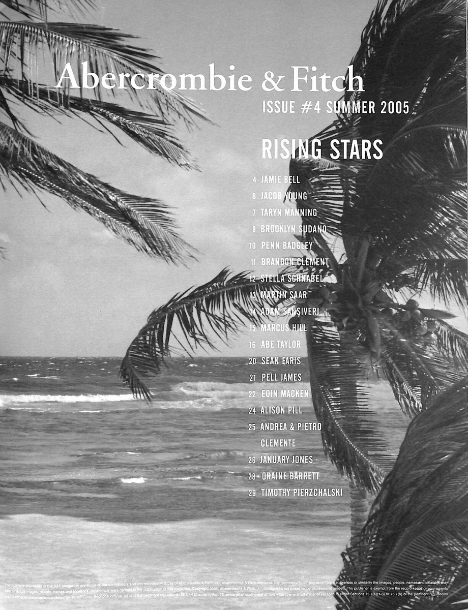 アバクロ A&Fmagazine04〜05 First〜#4 #young 5冊 【公式通販】