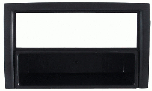 Mascherina Autoradio Skoda Fabia >07 Doppio DIN - Offerta Nero