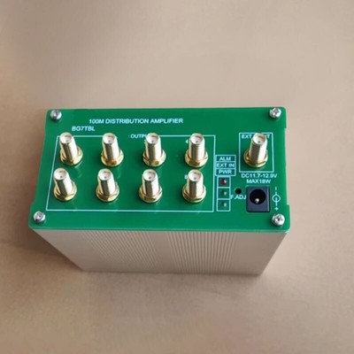   Port 0.1Vpp-5Vpp Frequency Divider Distribution Amplifier 15dBm Clock 8-Chan #