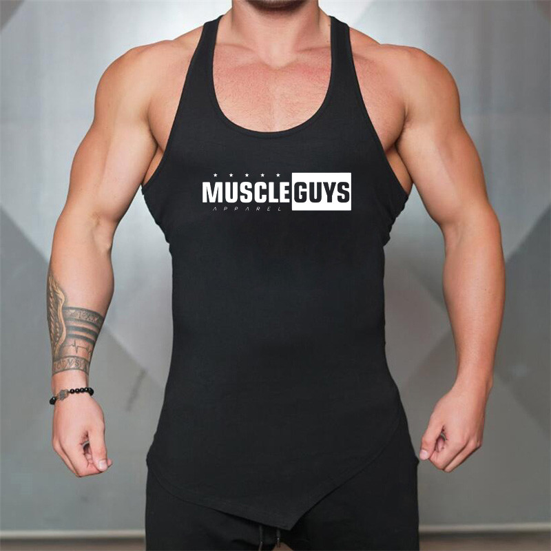 Fashion Design Compression Gym Wear Mens Body Fitness Tank Tops Singlets
