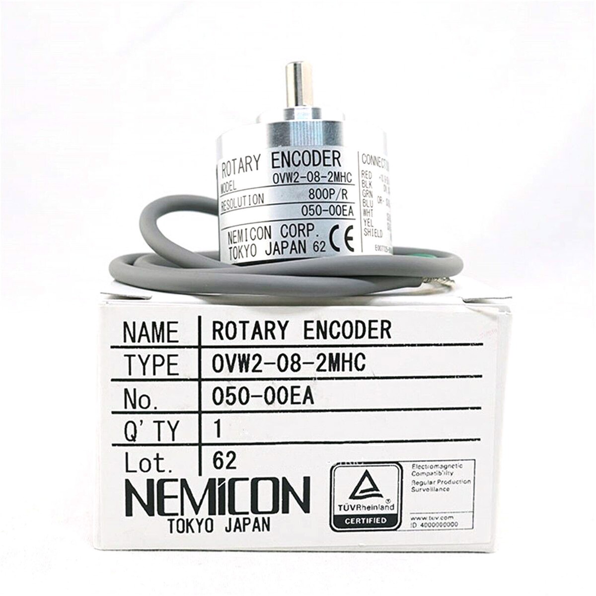 NEMICON OVW2-06-2MHT Encoder 600P/R New ✦KD | eBay
