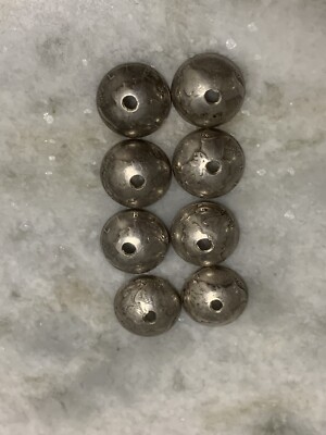 8 Holed MERCURY DIME Dimes Coins For Jewelry Or BRACELET 90% Silver Domed Beads