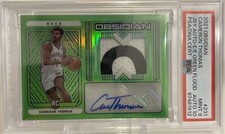 2021-22 Panini Obsidian Basketball CAMERON THOMAS RC RPA /25 Patch Auto Psa NETS