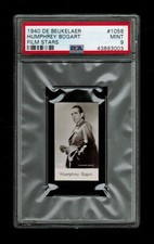 PSA 9 HUMPHREY BOGART 1940 De Beukelaer Card #1058 HIGHEST EVER GRADED