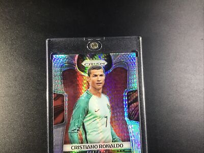 CRISTIANO RONALDO 2018 Prizm World Cup SHIMMER SILVER PRIZM Ready