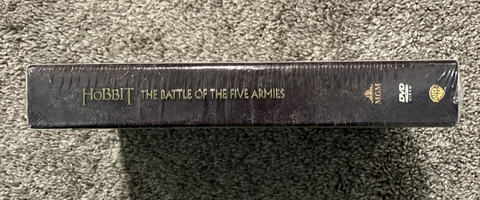 The Hobbit The Battle of The Five Armies Five-Disc DVD +Digital Sealed NEW - Image 3 of 4