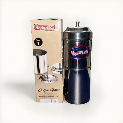 Premium Stainless Steel Indian Coffee Filter Maker 150ml -2 Cup