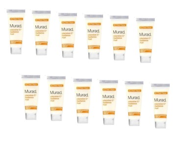 Travel Size Murad  Intensive-C Radiance Peel Set 12 Items 0.33 Each