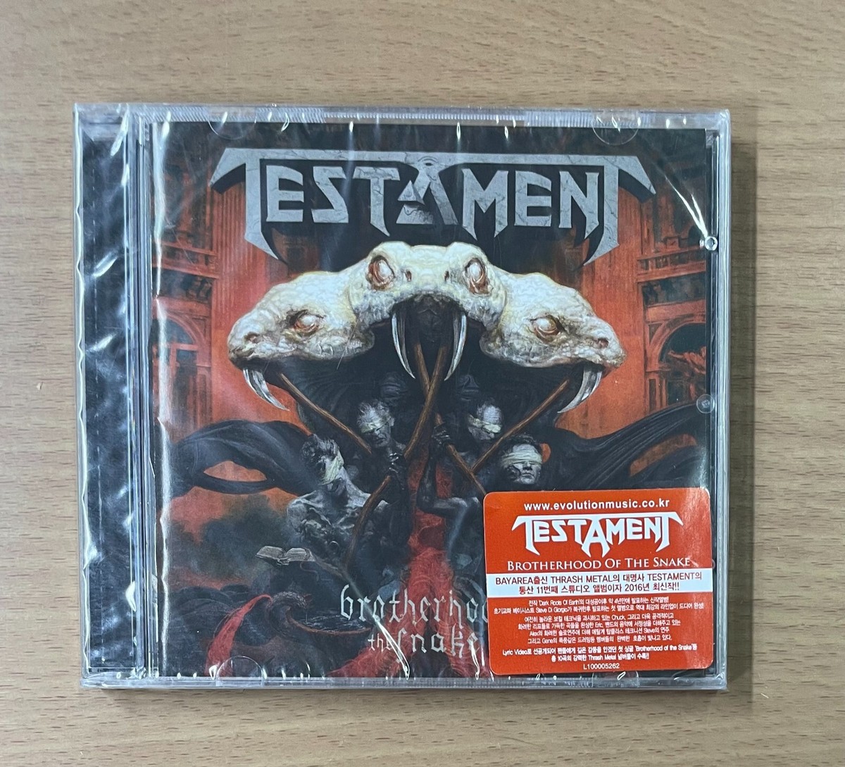 CD) TESTAMENT - BROTHERHOOD OF THE SNAKE 727361332709| eBay