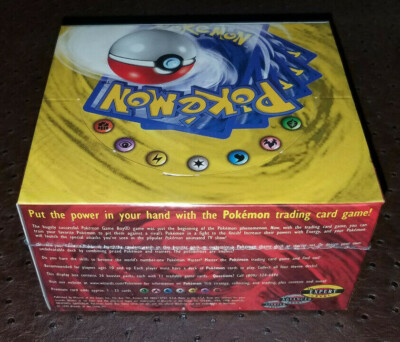 shadowless booster box Pokémon TCG: Base Set - Blister Booster Pack WOTC Sealed