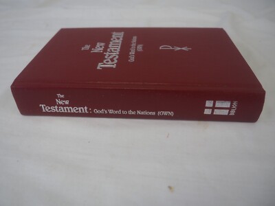 1988 God's Word to the Nations: The New Testament Red Very Good HC