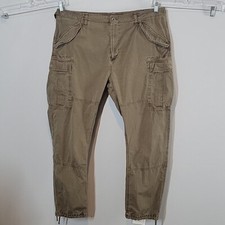 Polo Ralph Lauren Pants Mens Green Army Military Paratrooper Cargo 40x32