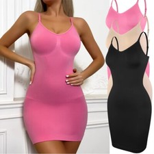 Women Slip Dress Shapewear Firm Tummy Control Full Body Shaper for Under Dresses