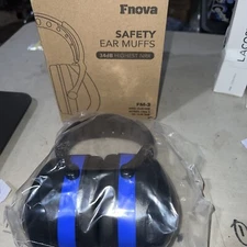 Fnova Safety Ear Muffs FM-3 2.0 34dB - gentley used - pre-owned - open box