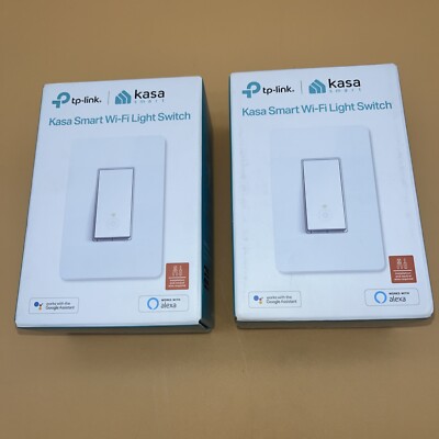 Two (2) TP-LINK Smart  Wi-Fi Light Switch HS200