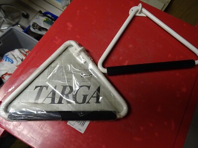Set Ikea Targa Handtuchaufhänger dreieckig, Metall weiß /Schwarz unbenutzt Bad