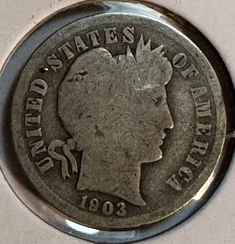 1903-O Barber Dime - (23-15)