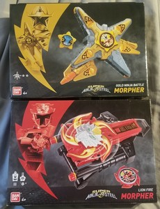 power rangers ninja steel gold morpher