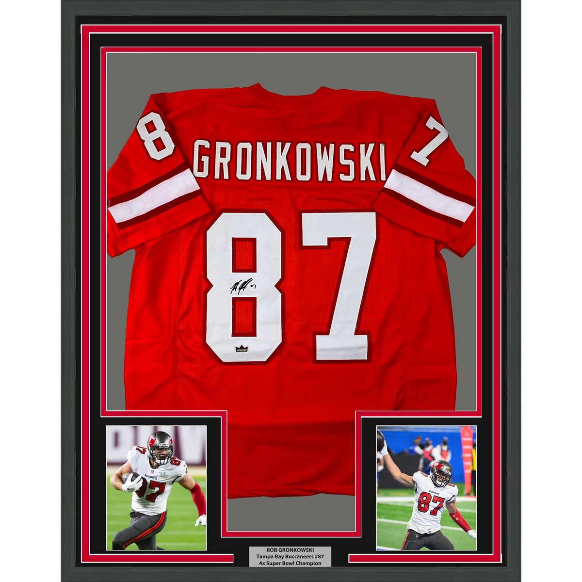 Gronkowski framed jersey cheap