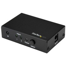 StarTech 2-Port HDMI Switch - 4K HDMI Switch Box - Ultra HD 4K 60Hz VS221HD20