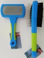 Dog Cat Grooming Brushes Plastic Handles Select: Brush