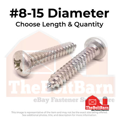 #ad #ad #8 316 Stainless Steel Phil Pan Type A Self Tapping Screws Pick Lengthamp;Qty $303.21