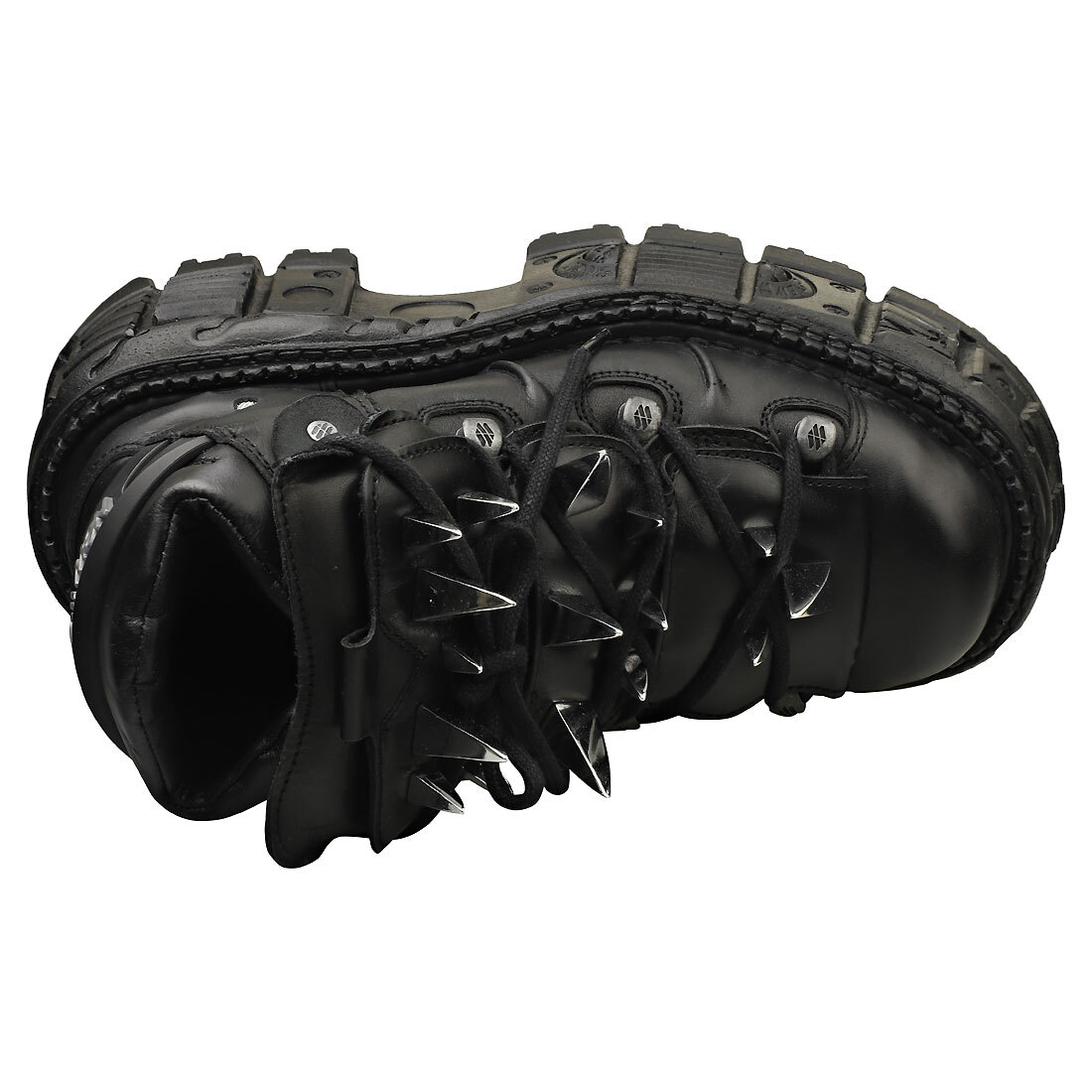 New Rock M-106g-c1 Unisex Fashion Boots in Black - 6 US | eBay