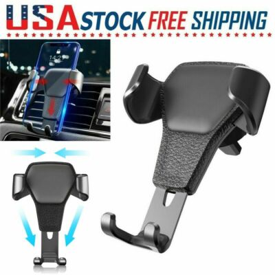 Gravity Car Mount Phone Holder Air Vent for iPhone 14 X XR XS Max Galaxy Note 9