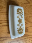 Vintage Pyrex 72-B  Butterfly Gold Butter Dish Milk Glass