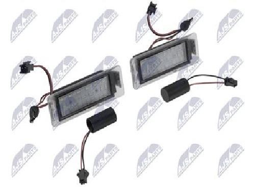 NTY LED License Plate Light ELP-PL-011 For Opel 100% Fit Pair