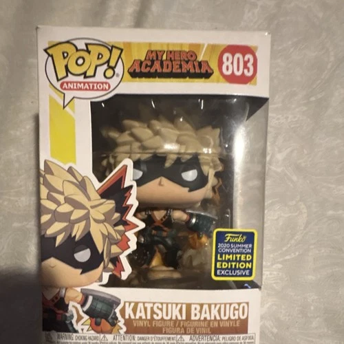 Funko Pop! My Hero Academia Katsuki Bakugo 803 Summer Convention Limited Edition