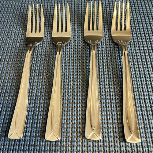 Oneida LINCOLN Salad Forks Set Of 4