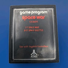 Atari 2600 Space War CX-2604 Game Cartridge Vintage