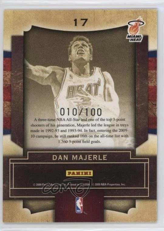 2009 Playoff Contenders Legendary Contenders Gold /100 Cris Collinsworth #17 - Image 2 of 2