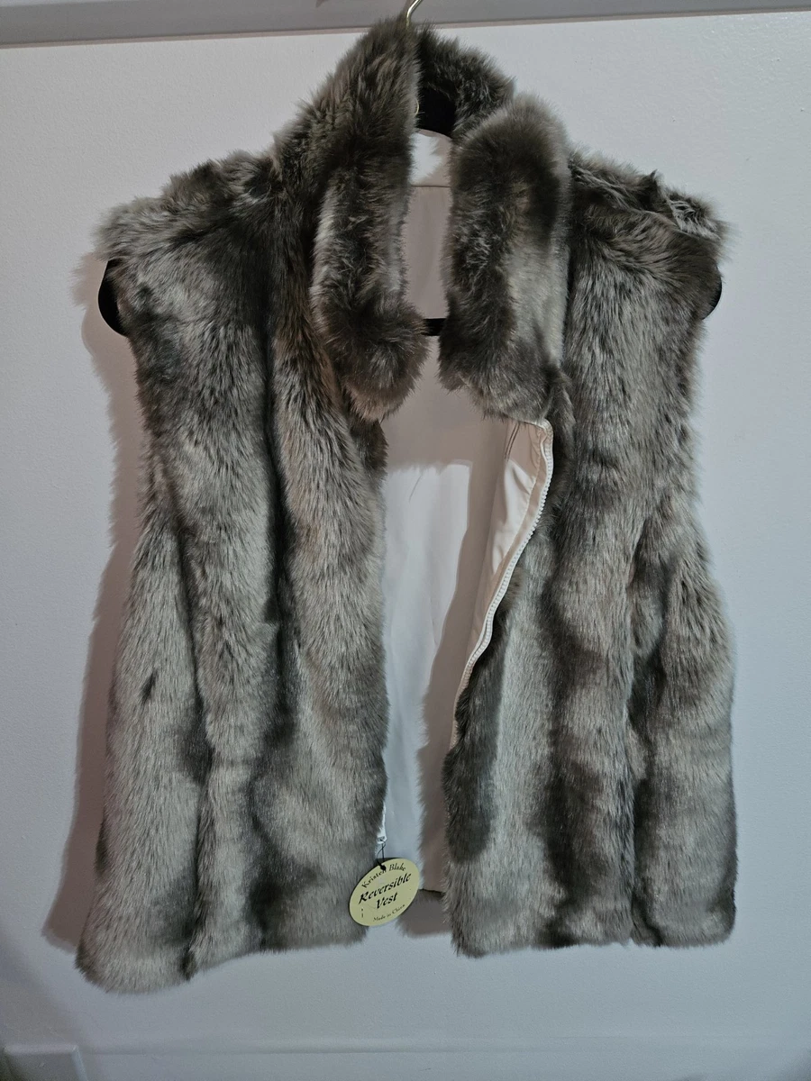 Kristen Blake Faux Fur Outer Shell Vests for Women for sale - eBay