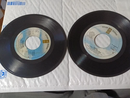 Lot of 3 Eagles 45's - New Kid In Town, I Can't Tell You Why, Heartache Tonight