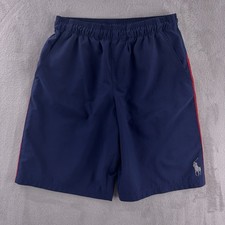 Polo Ralph Lauren Swim Shorts Youth Size Large Navy Red Athletic Beach Summer