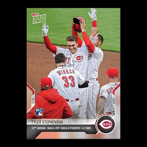 2021 Topps Now 92 Tyler Stephenson