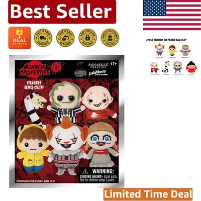 Stylized Plush Keychain - Warner Bros. Horror Movie Characters in Blind Bag