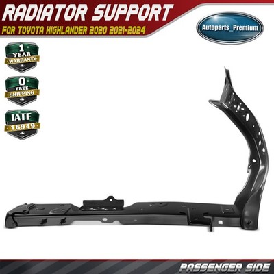 Passenger Side Panel Radiator Support for Toyota Highlander 2020-2024 SUV Steel