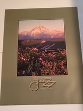 Póster del Festival de Jazz Mt Hood - 1985 Gresham, Oregón - 22"x28" como nuevo