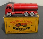 Vintage Original Boxed Lesney Matchbox #11 Petrol Tanker Die-Cast Car